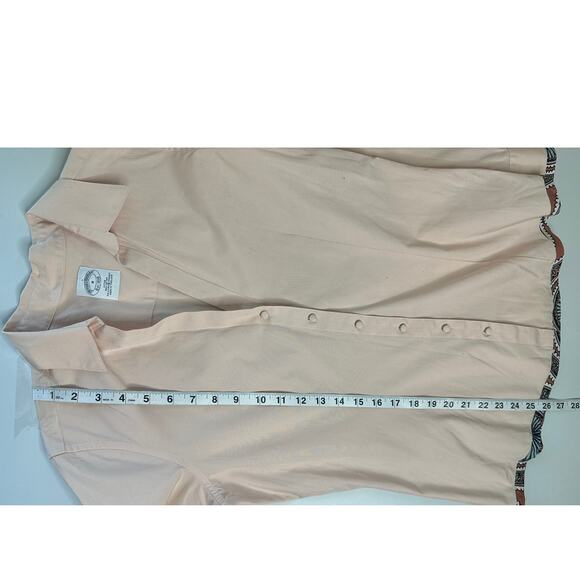 Brooks Brothers Fitted Pink Button-Up Top Collared Long Sleeve Office Workwear 8 - Picture 5 of 7